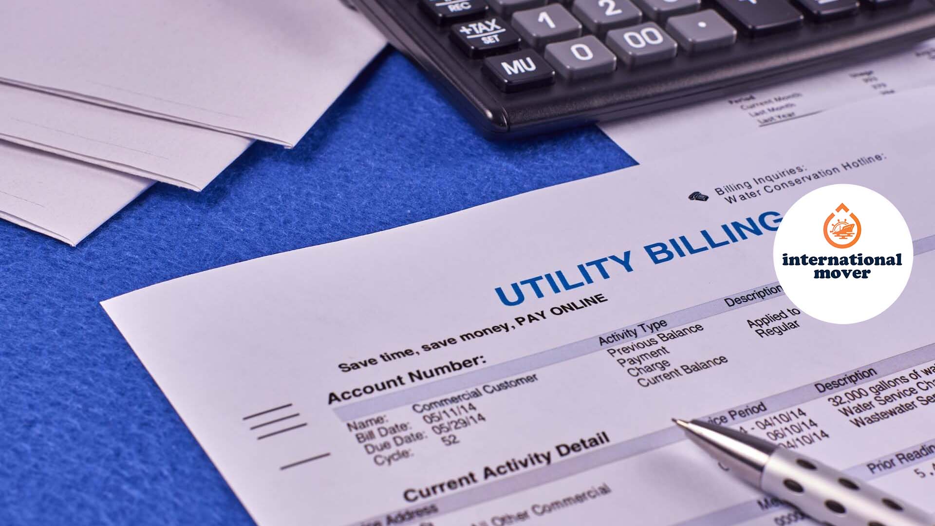 utility bills