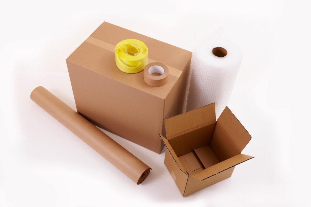 Different packing supplies